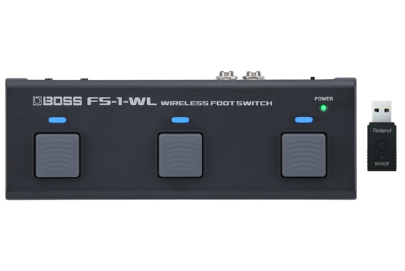 Boss FS-1-WL Wireless Midi Footswitch Set image 1