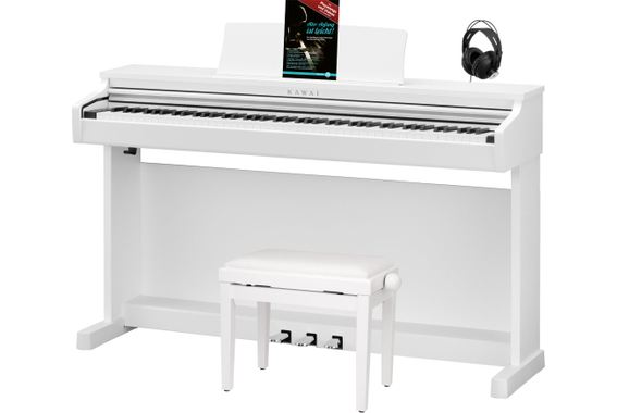 Kawai CX202W Digitalpiano Wit Satijn Set image 1