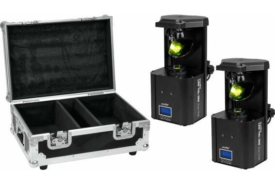 Eurolite 2x LED TSL-350 Scan COB Case Set image 1