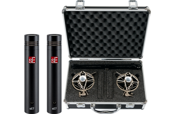sE Electronics sE7 Set Stereo con Accessori image 1