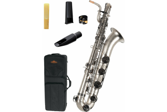 Lechgold LBS-25MN Baritonsax schwarz vernickelt image 1