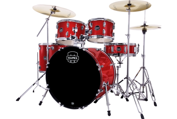Mapex Comet Stage Drum Kit Infra Red image 1