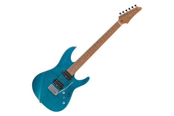 Ibanez MM1-TAB E-Gitarre Transparent Aqua Blue image 1