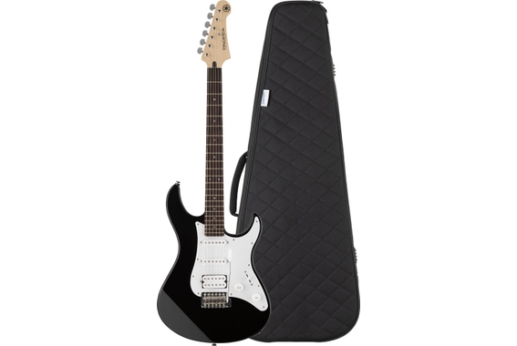 Yamaha Pacifica 012 BL E-Gitarre Black Gigbag Set image 1