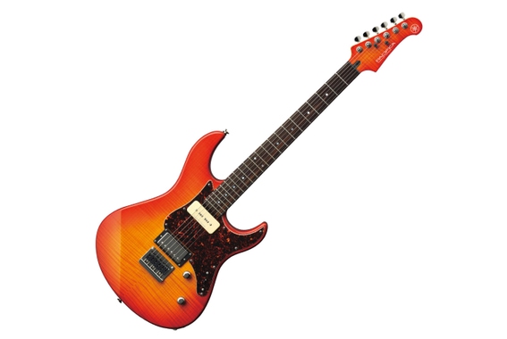 Yamaha Pacifica 611 HFM E-Gitarre, Light Amber Burst image 1