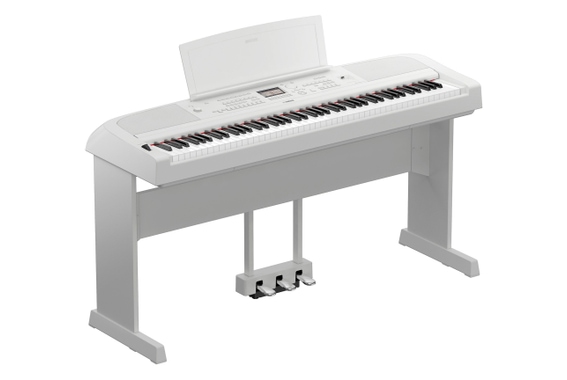 Yamaha DGX-670 WH Portable Piano Weiß Set image 1