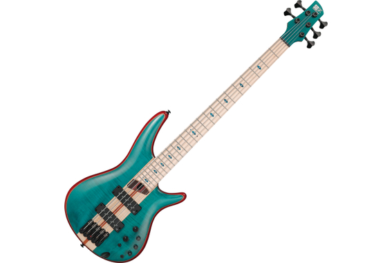 Ibanez SR1425B-CGL SR Premium E-Bass Caribbean Green Low Gloss  - Retoure (Zustand: gut) image 1
