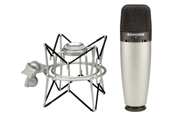 Samson C03 Studiomikrofon Set mit Mikrofonspinne image 1