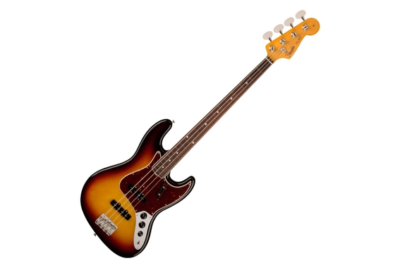 Fender American Vintage II 1966 Jazz Bass 3-Color Sunburst  - 1A Showroom Modell (Zustand: wie neu, in OVP) image 1