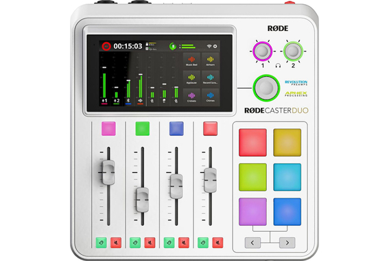 Rode RodeCaster Duo weiß  - Retoure (Zustand: wie neu) image 1