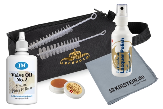 Lechgold Maintenance Kit for Brass Instruments with Perinet Valves image 1