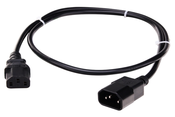 Pronomic IECIEC-1,0 câble de connexion rallonge 1,0 m image 1