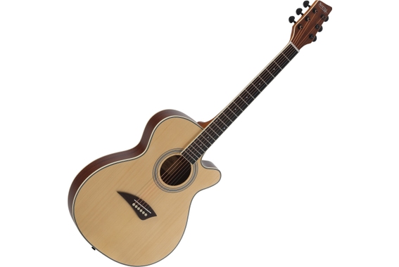 Rocktile WSC-50C-NT Slim Line Guitare Folk Natural image 1
