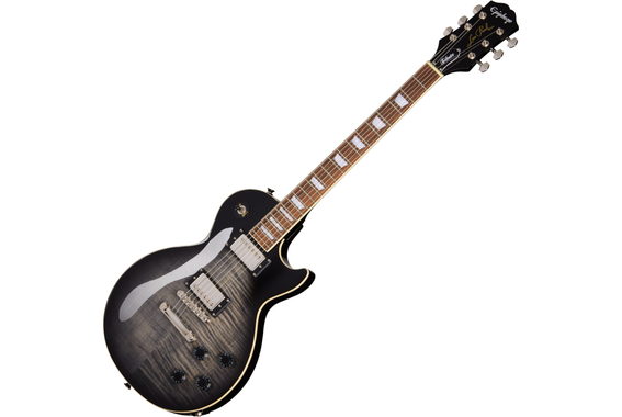 Epiphone Les Paul Tribute Plus Transparent Ebony Burst image 1