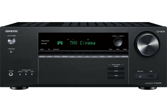 Onkyo TX-NR6100 M2 Atmos Receiver schwarz image 1