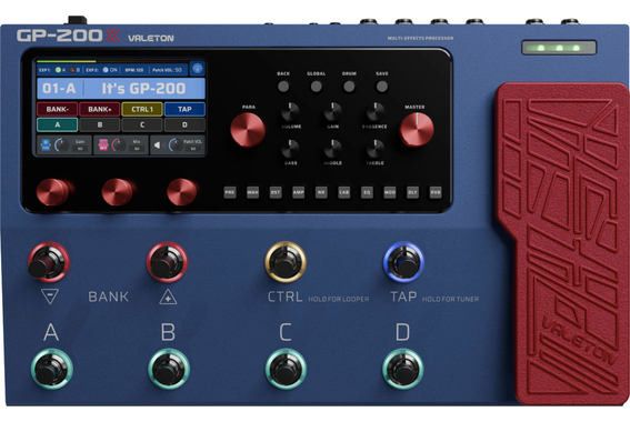 Valeton GP-200X Multi-Effekt-Prozessor  - Retoure (Zustand: sehr gut) image 1