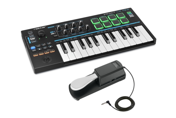 Nektar Impact LX Mini USB MIDI Keyboard Controller Set image 1