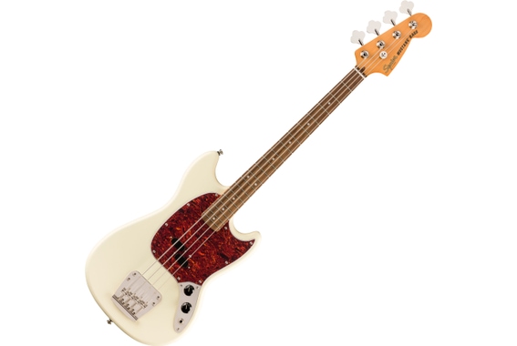 Squier Classic Vibe '60s Mustang Bass Olympic White image 1