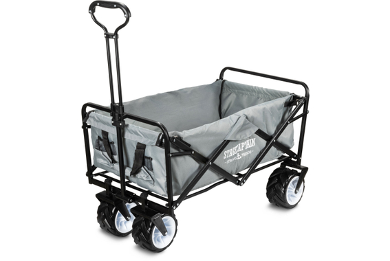 Stagecaptain Bollycart-907 GY Bollerwagen ohne Dach Grau  - Retoure (Zustand: gut) image 1