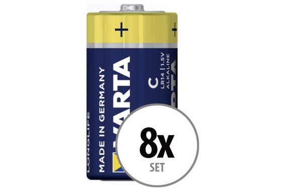 Varta Baby C Batterie 8er Pack Set image 1