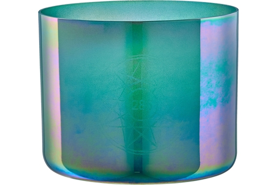Meinl Sonic Energy ESOLCSB285 6,75\" Bol Chantant En Cristal Essence Solfeggio 285 Hz Turquoise-Vert image 1