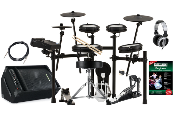Roland TD-313 V-Drum Kit Live Set image 1