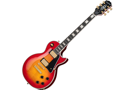 Epiphone Les Paul Custom Figured Heritage Cherry Sunburst image 1