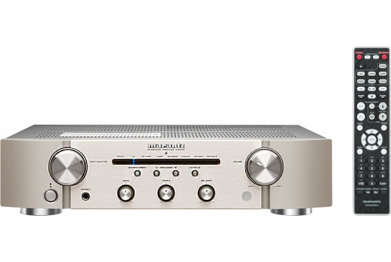 Marantz PM6007 HiFi Verstärker Silber-Gold image 1