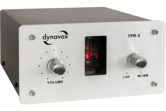 Dynavox TPR-2 Préampli À Lampes Phono Argent image 1