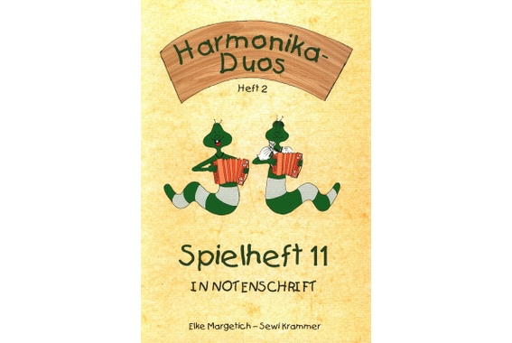 Spielheft in Notenschrift 11 für zwei Steirische Harmonika inkl. CD image 1