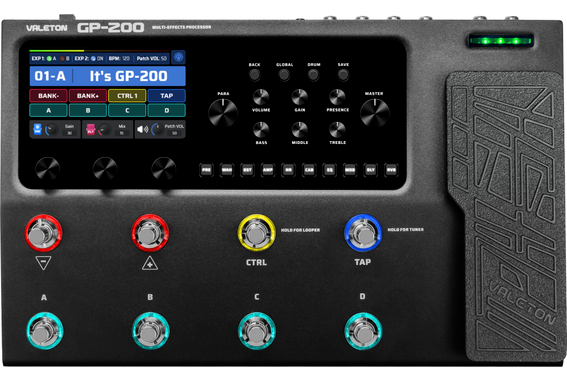Valeton GP-200 Multi-Effekt-Prozessor  - Retoure (Zustand: sehr gut) image 1