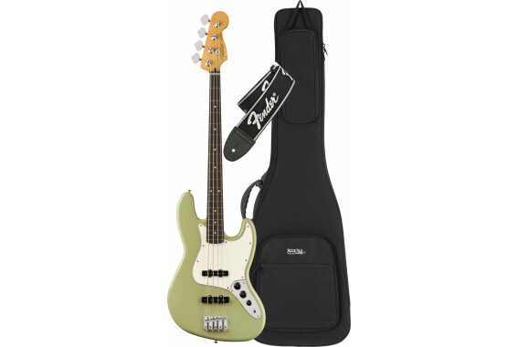 Fender Player II Jazz Bass RW Birch Green Set image 1