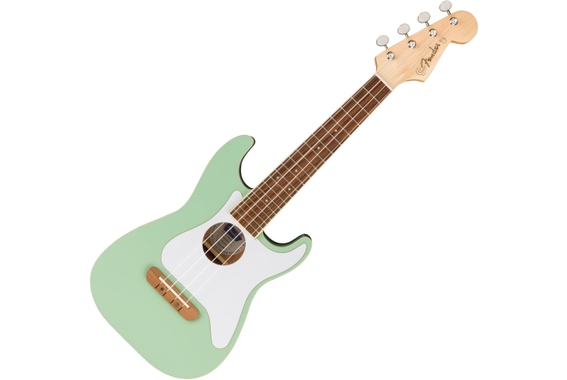 Fender Fullerton Stratocaster Ukulele Surf Green image 1