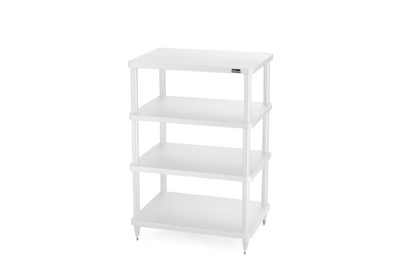 Solidsteel S3-4 HiFi Audio Rack White image 1