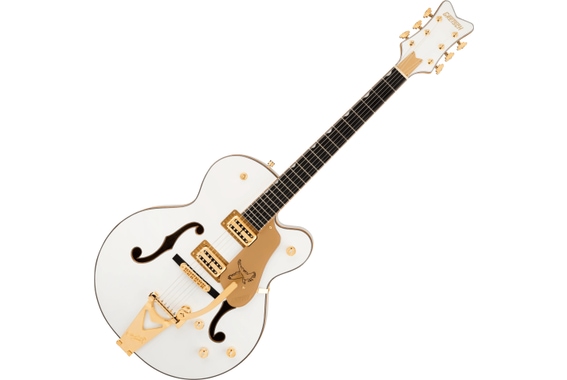 Gretsch Synchromatic Falcon Hollow Body Single-Cut with Bigsby Snowcrest White image 1