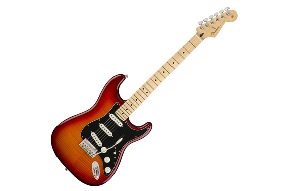 Fender Player Stratocaster Plus Top MN Aged Cherry Burst image 1