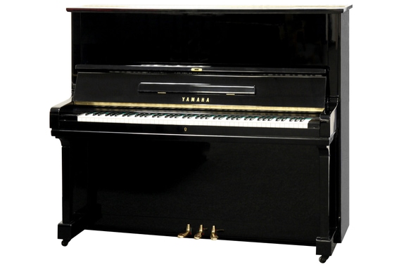 Yamaha U3 Klavier Schwarz Poliert - Generalüberholt image 1