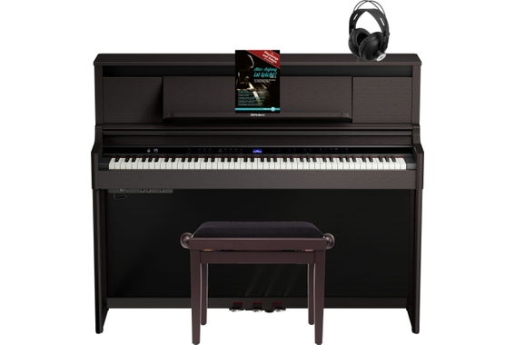 Roland LX6-DR E-Piano Dunkles Palisander Set image 1
