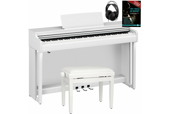 Yamaha CLP-825 WH Digitalpiano weiß matt Set image 1