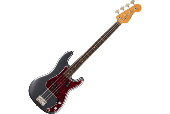Fender Vintera II Road Worn '60s Precision Bass Charcoal Frost Metallic image 1