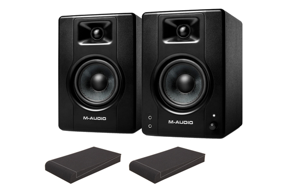 M-Audio BX4 Studiomonitor ISO Set image 1