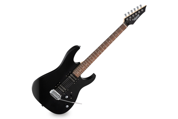 Shaman Element Series HX-100 BK E-Gitarre Satin Black - unvollständig! image 1