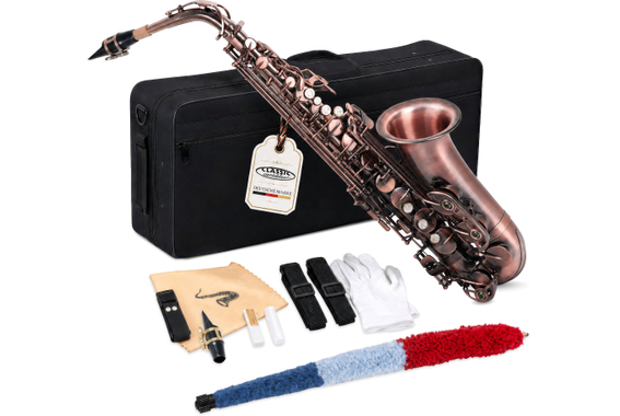 Classic Cantabile AS-450 Antique Red Altsaxophon  - Retoure (Zustand: sehr gut) image 1