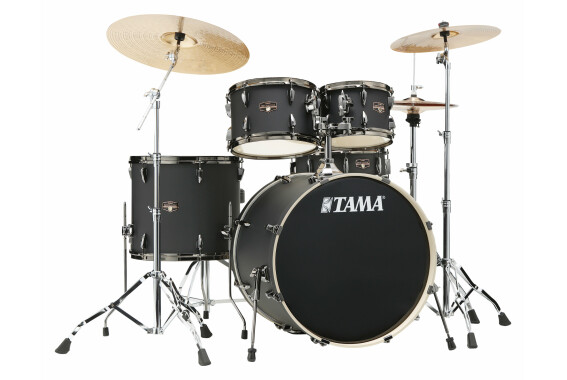 Tama IP52H6WBN-BOB Imperialstar Drumkit Blacked Out Black  - 1A Showroom Modell (Zustand: wie neu, in OVP) image 1