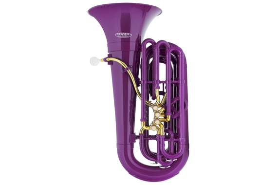 Classic Cantabile KT-30VT MardiBrass Kunststoff Bb-Tuba Lila  - Retoure (Zustand: sehr gut) image 1