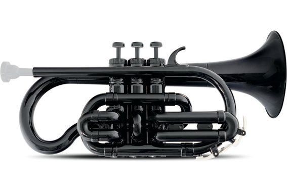 Classic Cantabile MardiBrass Kunststoff Bb-Kornett schwarz  - Retoure (Zustand: sehr gut) image 1