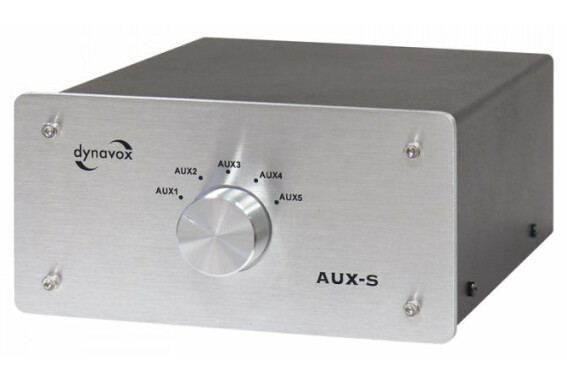 Dynavox AUX-S Eingangsumschalter silber  - Retoure (Zustand: sehr gut) image 1