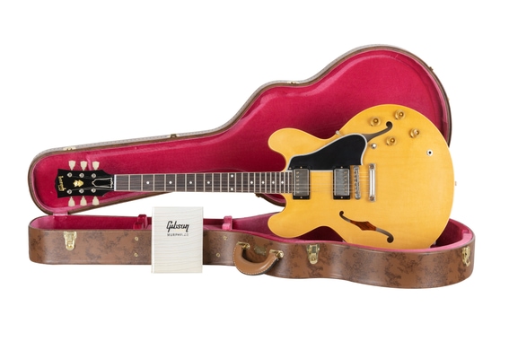 Gibson 1959 ES-335 Vintage Natural Ultra Light Aged  - 1A Showroom Modell (Zustand: wie neu, in OVP) image 1