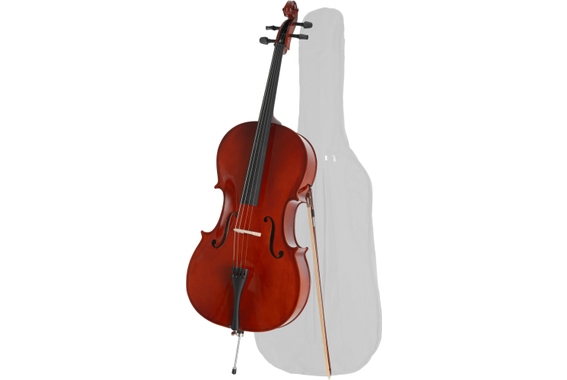 Classic Cantabile CP-100 Cello 4/4 Set inkl. Bogen  - unvollständig! image 1