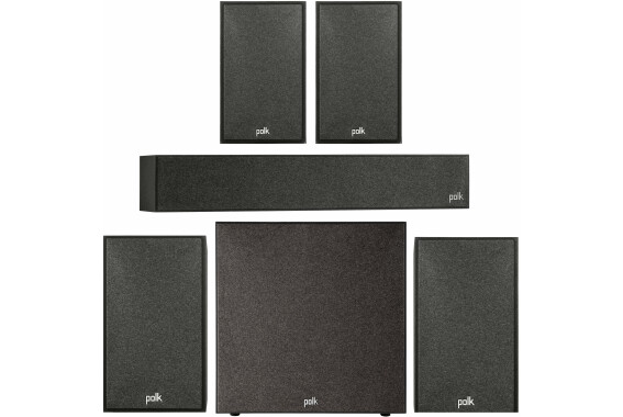 Polk Audio XT20 BK 5.1 Heimkino Lautsprecher Set image 1